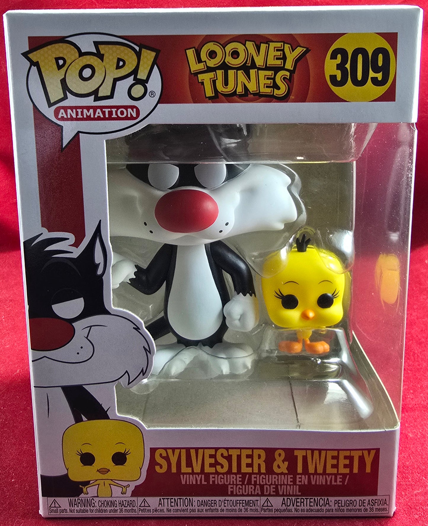 Sylvester & tweety funko # 309 (nib) With pop protector