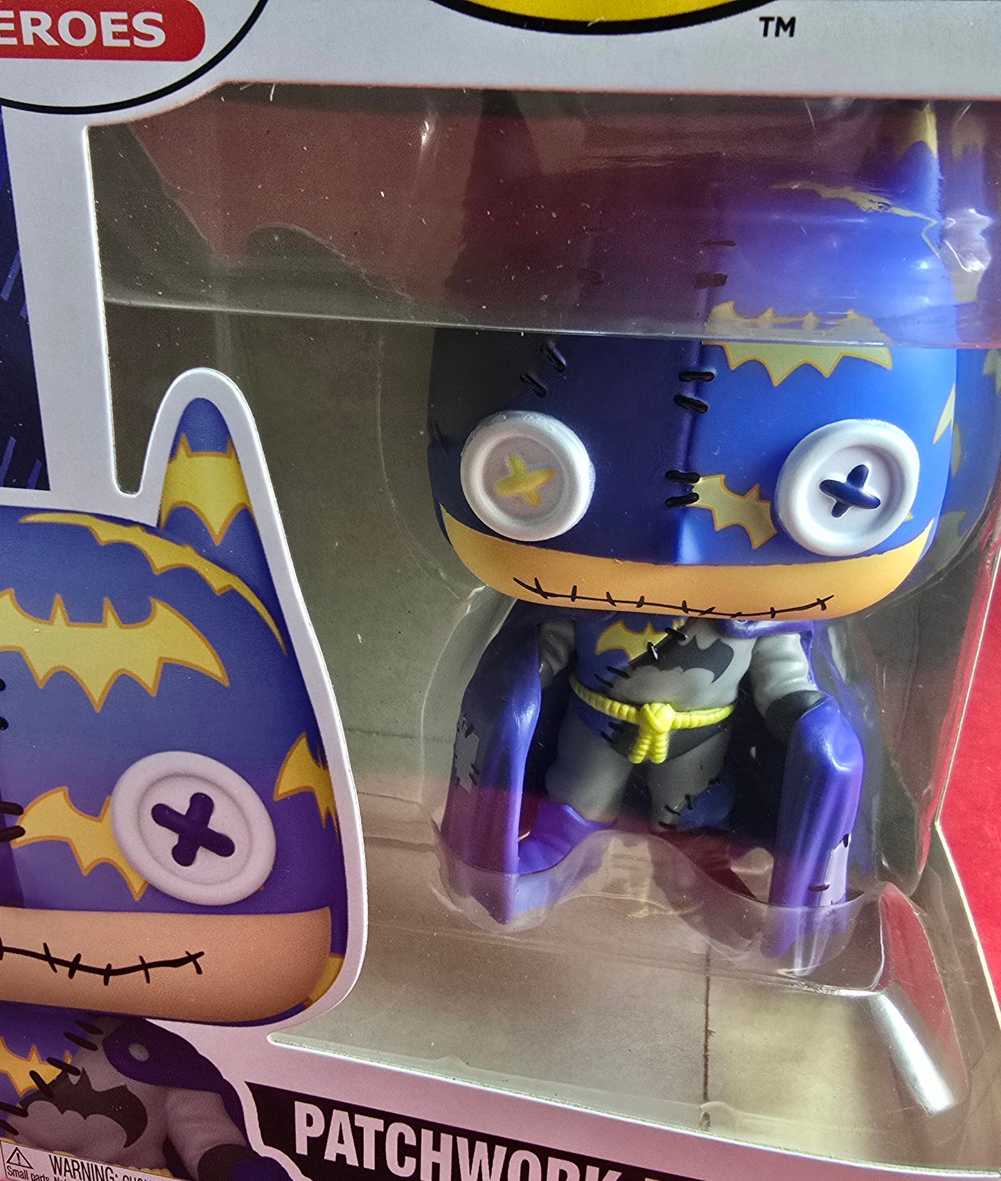 Patchwork batman funko # 508 (nib) With pop protector
