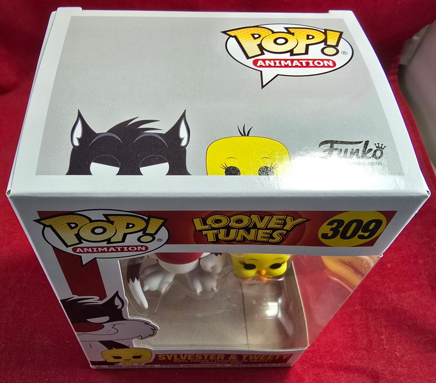Sylvester & tweety funko # 309 (nib) With pop protector