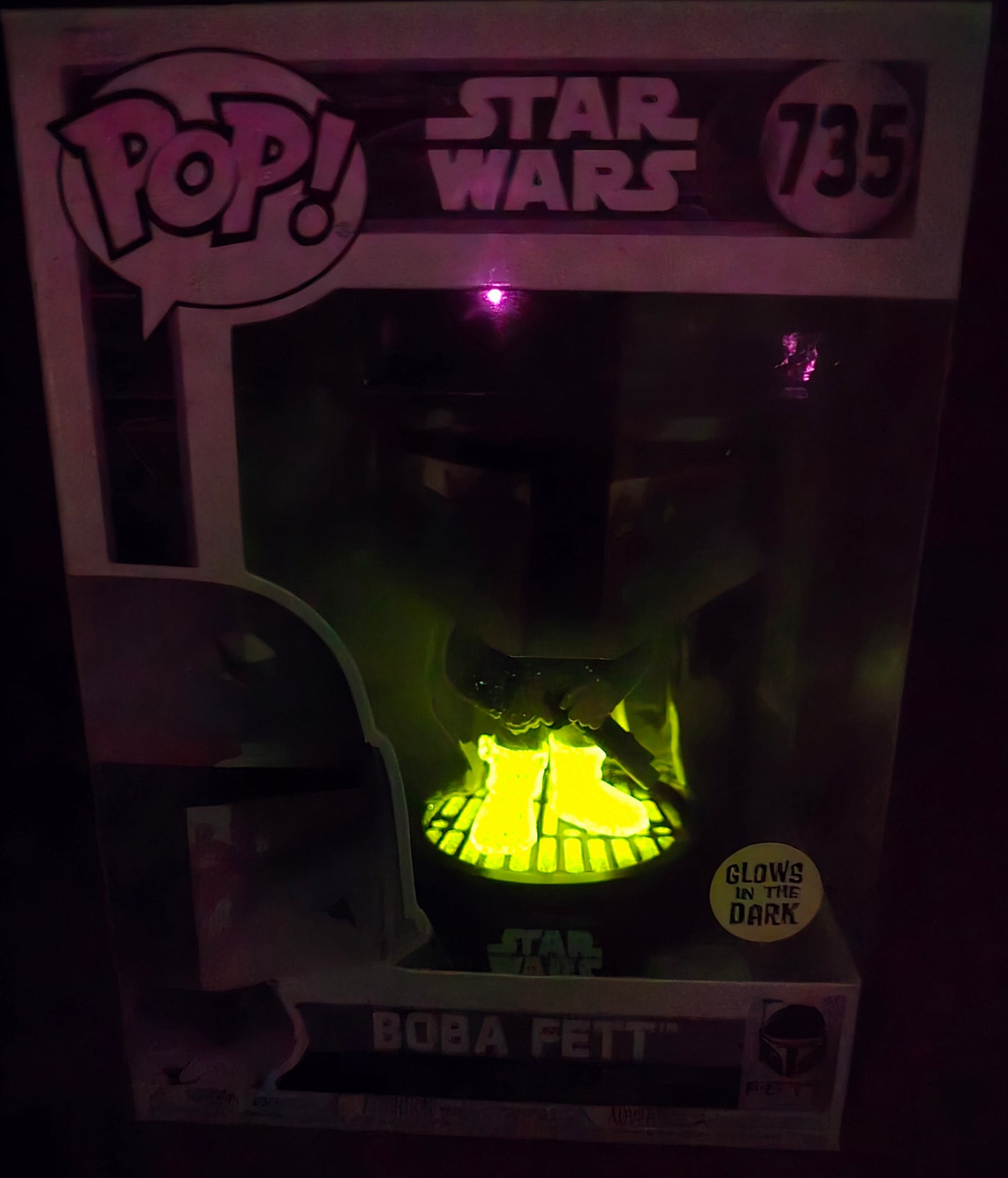 Boba Fett funko # 735 (nib) With pop protector