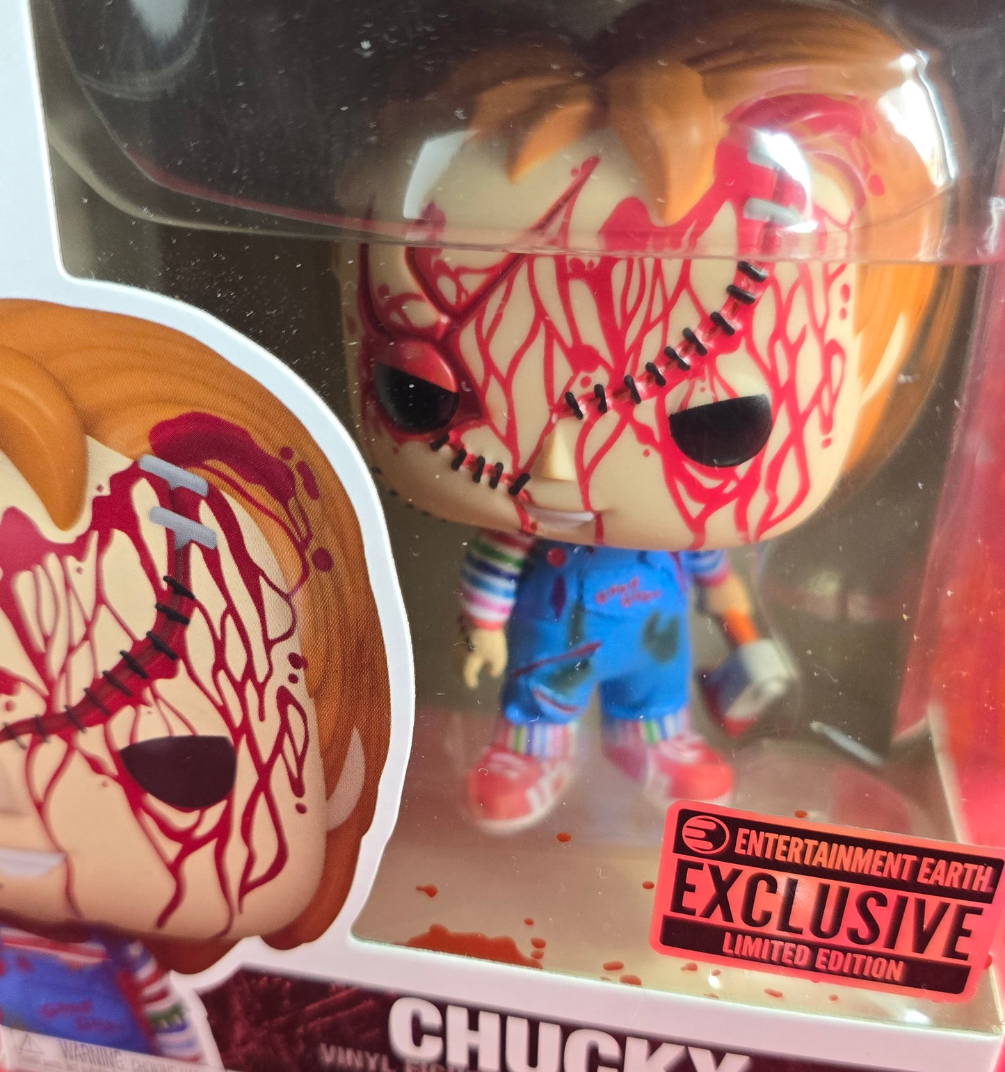Chucky entertainment earth exclusive funko # 1694 (nib) With pop protector