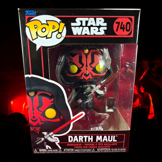 Darth Maul Funko #740 (Nib)
With pop protector