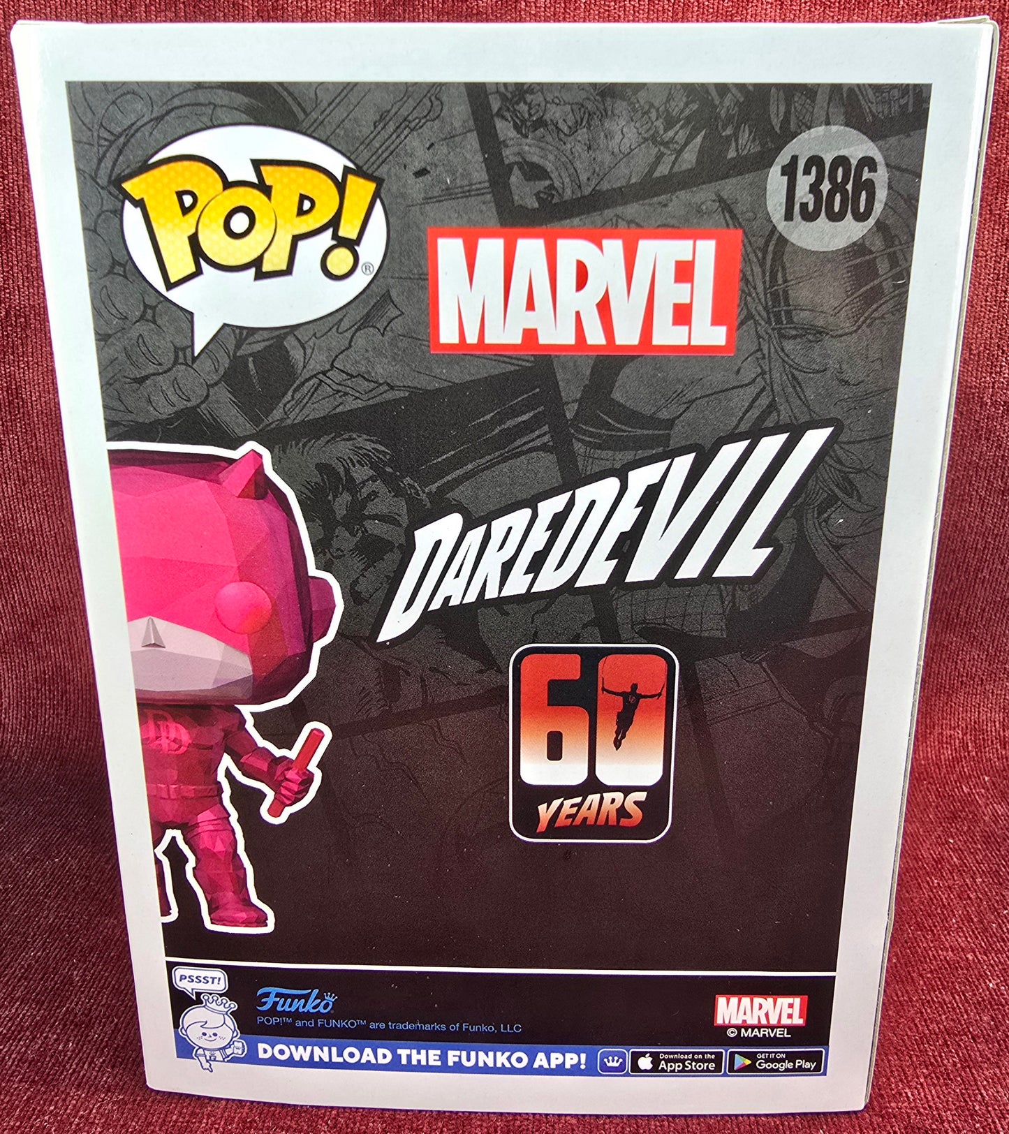 Funko Pop! Vinyl: Daredevil # 1386 (Nib)
With pop protector
