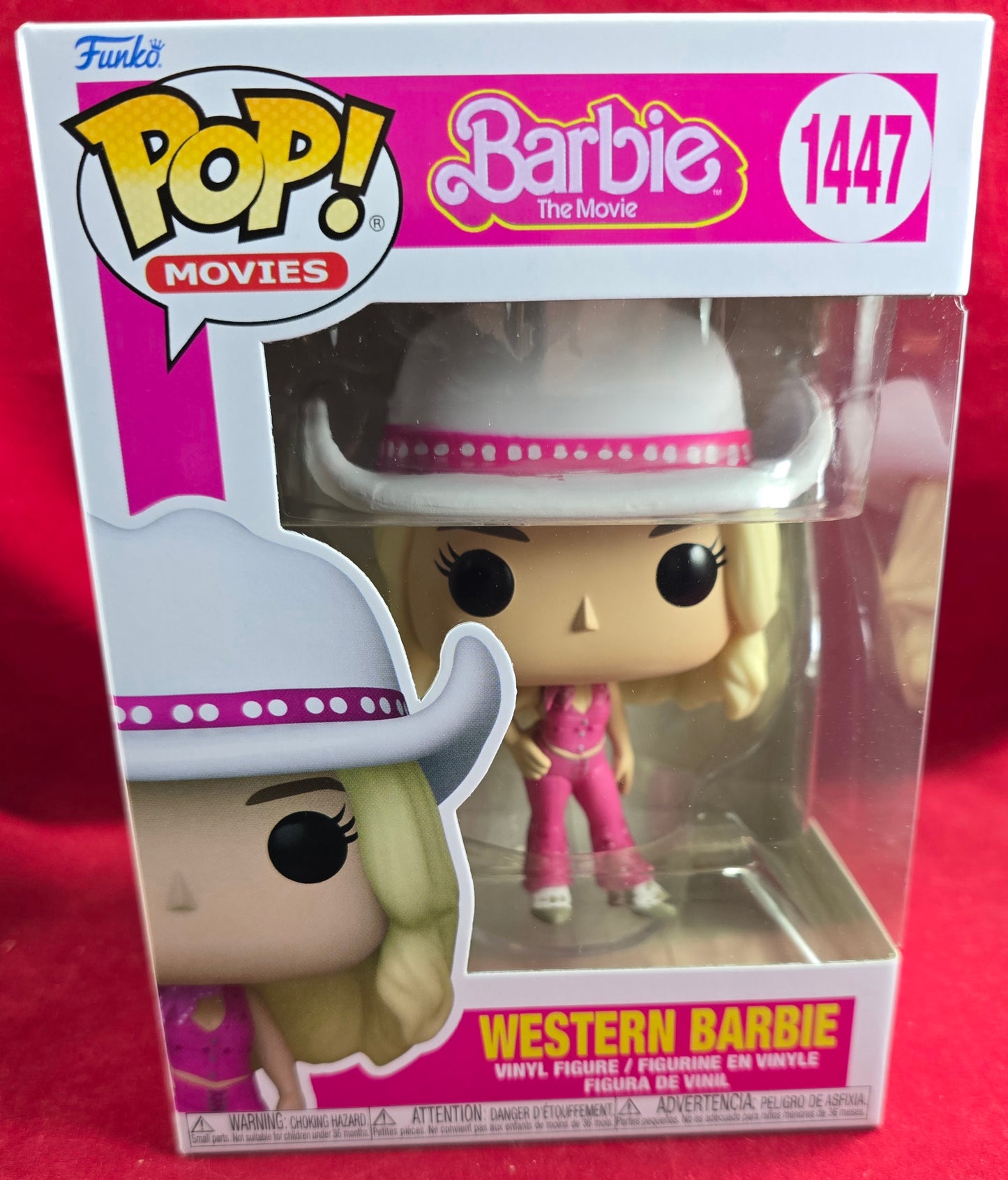 Western Barbie funko # 1447 (nib) With pop protector
