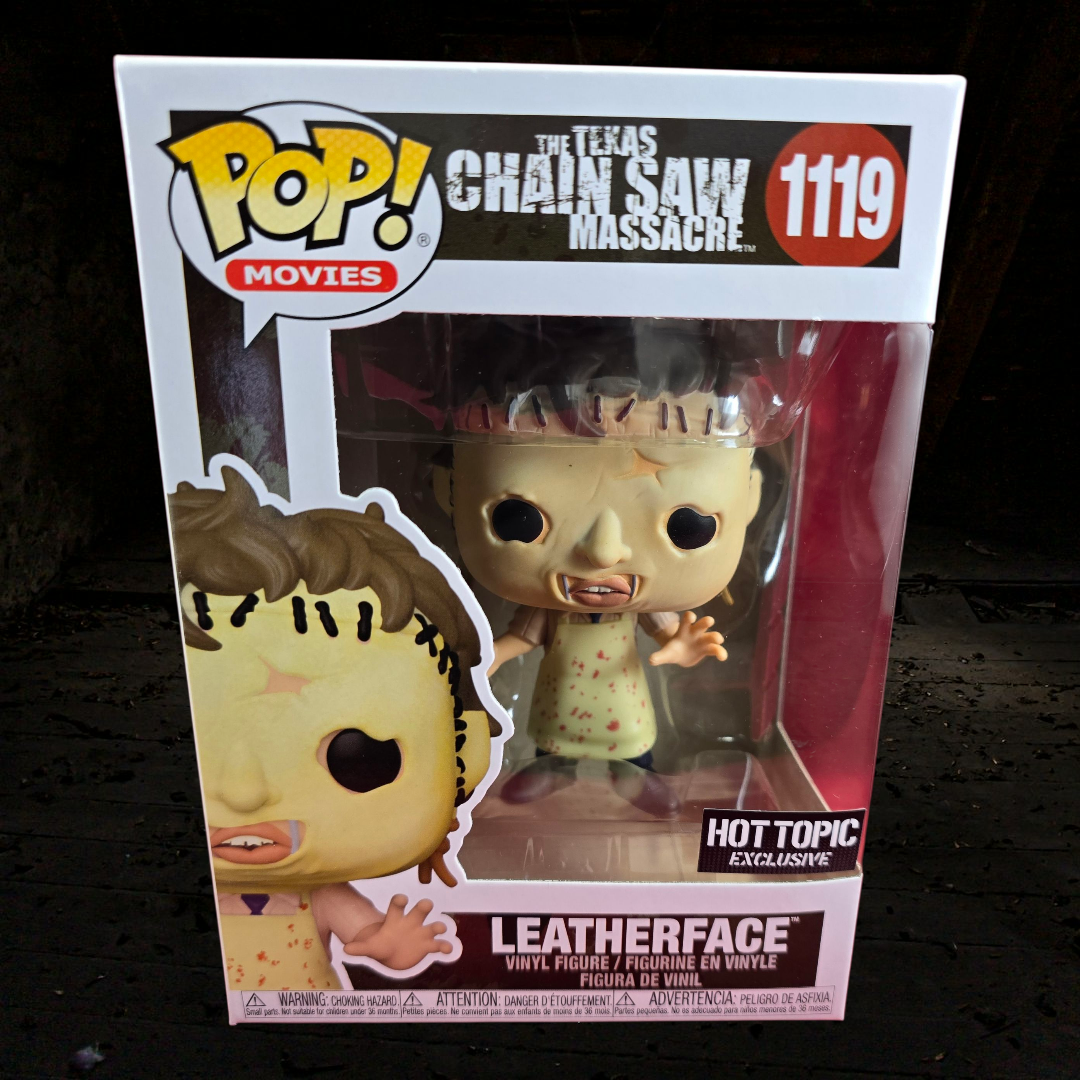 Leatherface Hot Topic Exclusive Funko # 1119 (nib) With pop protector