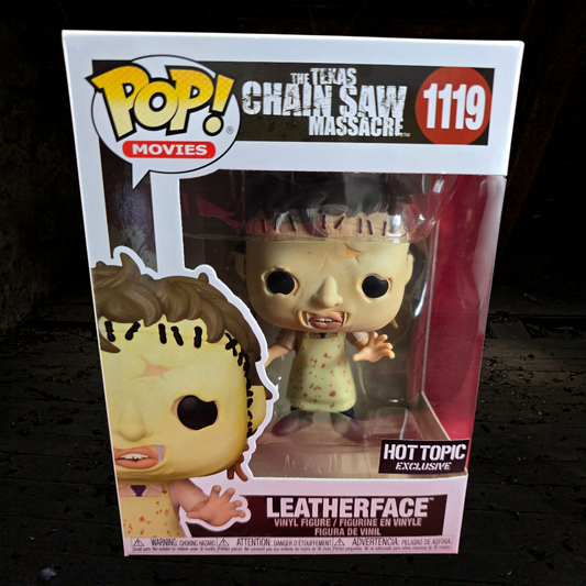 Leatherface Hot Topic Exclusive Funko # 1119 (nib) With pop protector