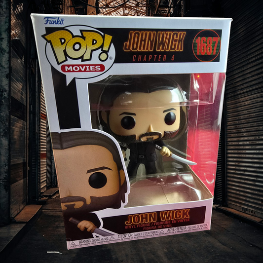 John Wick funko # 1687 (nib) With pop protector