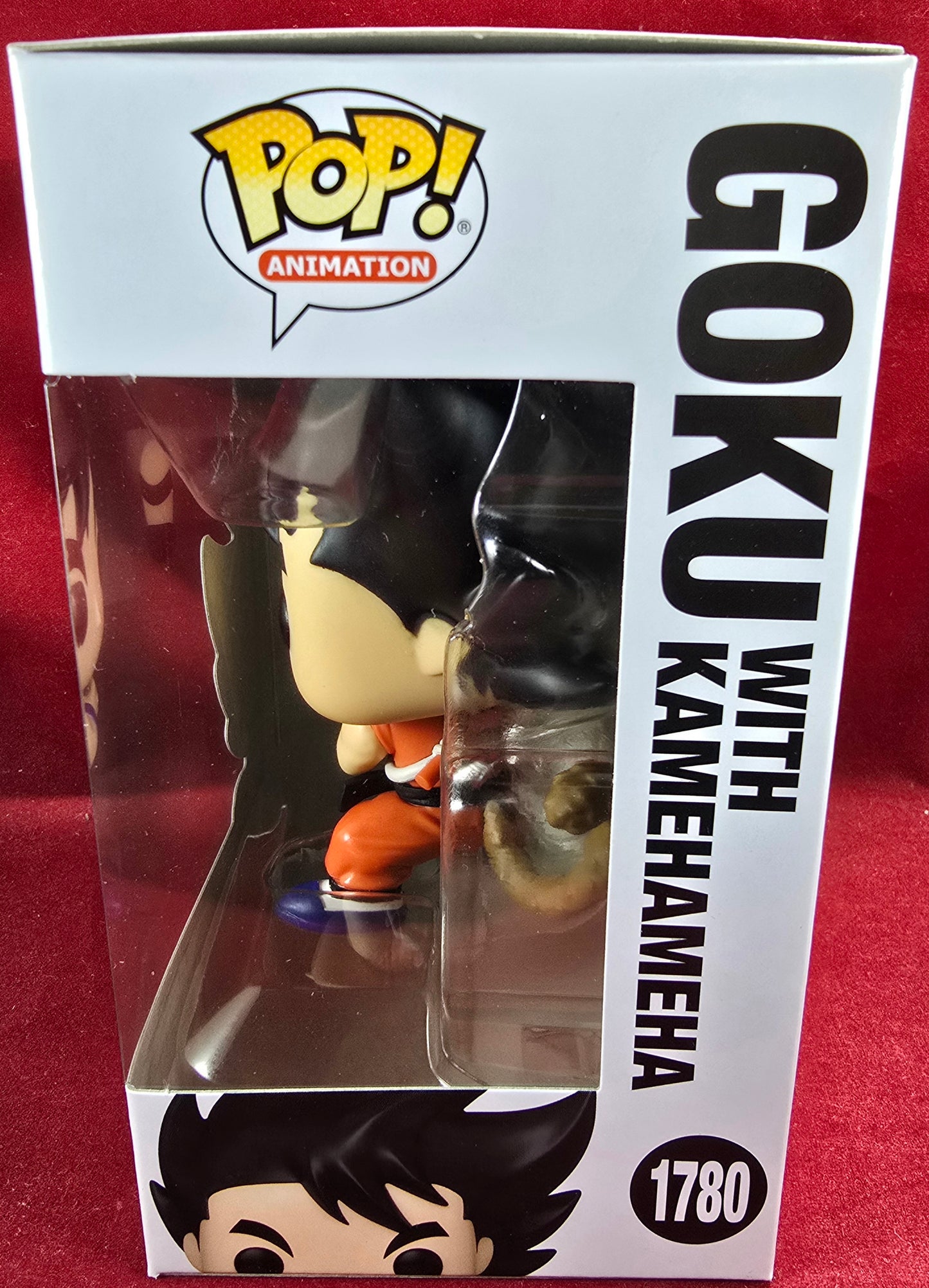 Goku with kamehameha funko # 1780 (nib) With pop protector