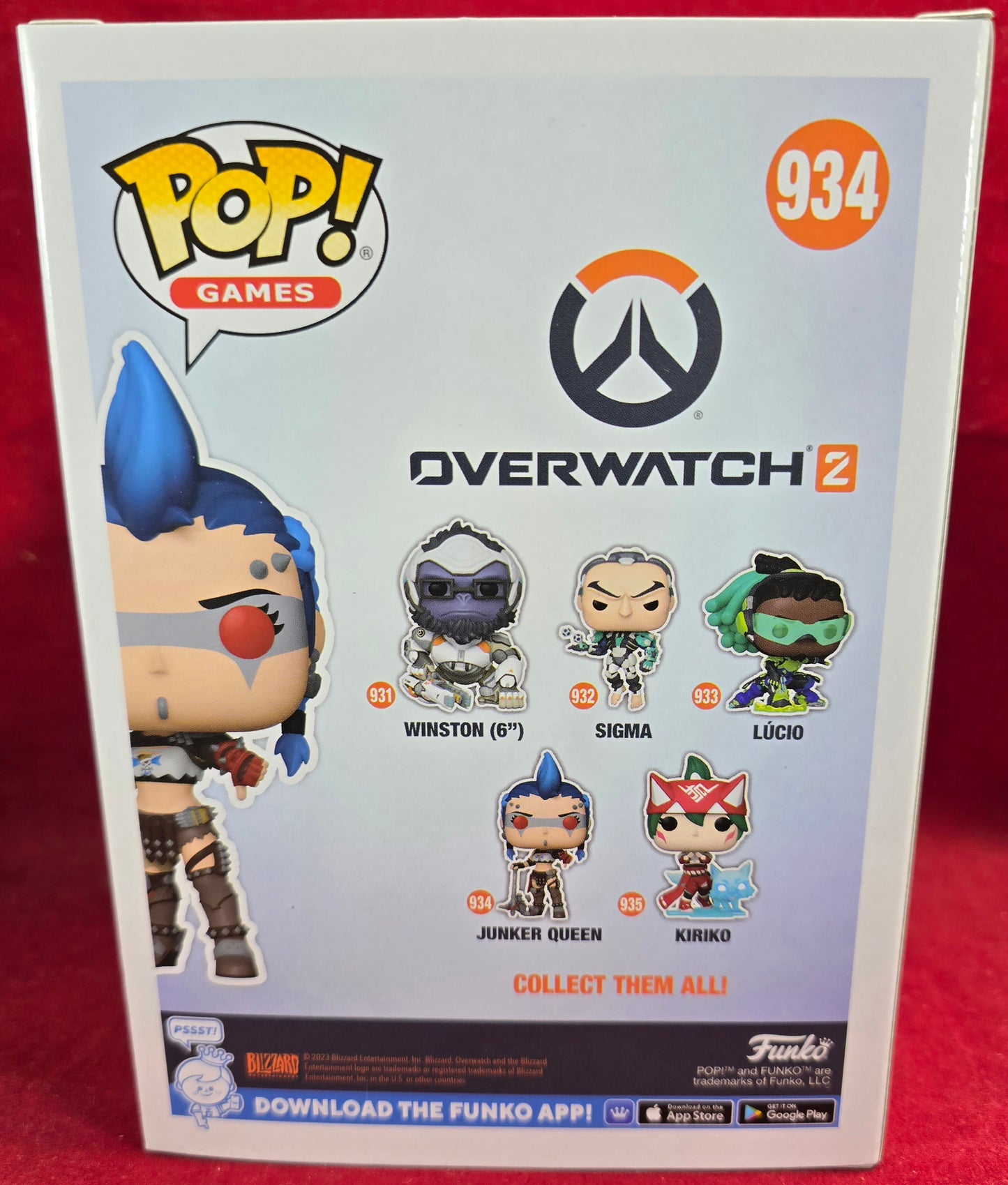 Funko Pop! Overwatch 2 - Junker Queen #934 (Nib)
With pop protector