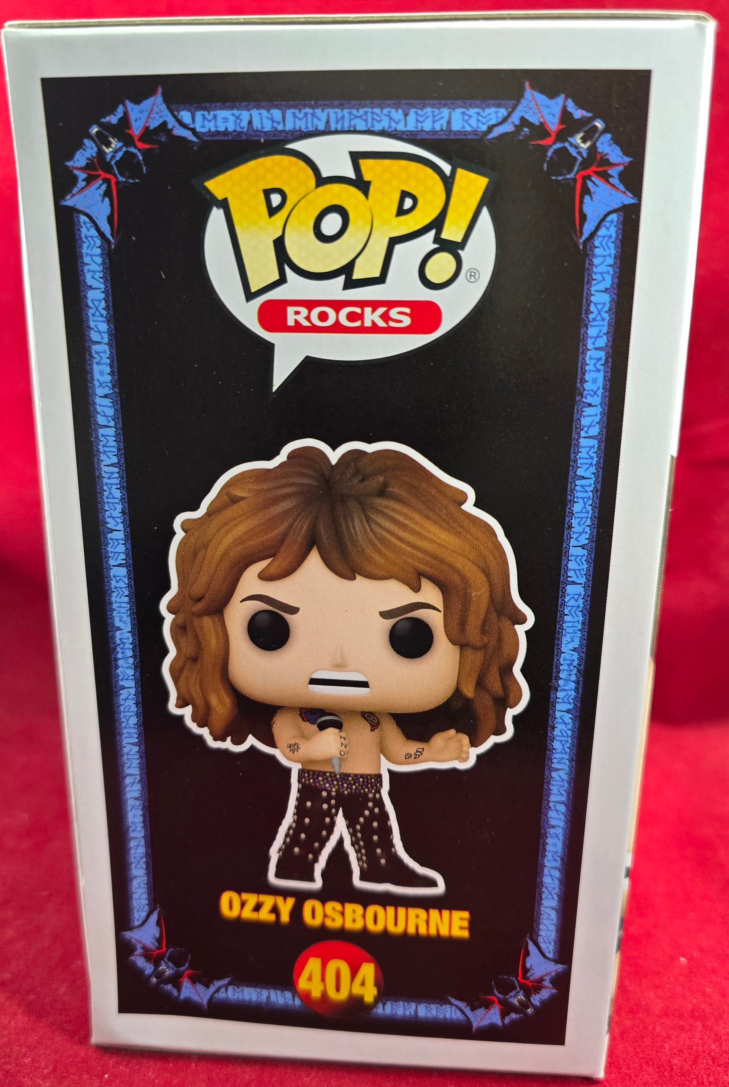 Ozzy Osborne funko # 404 (nib) With pop protector