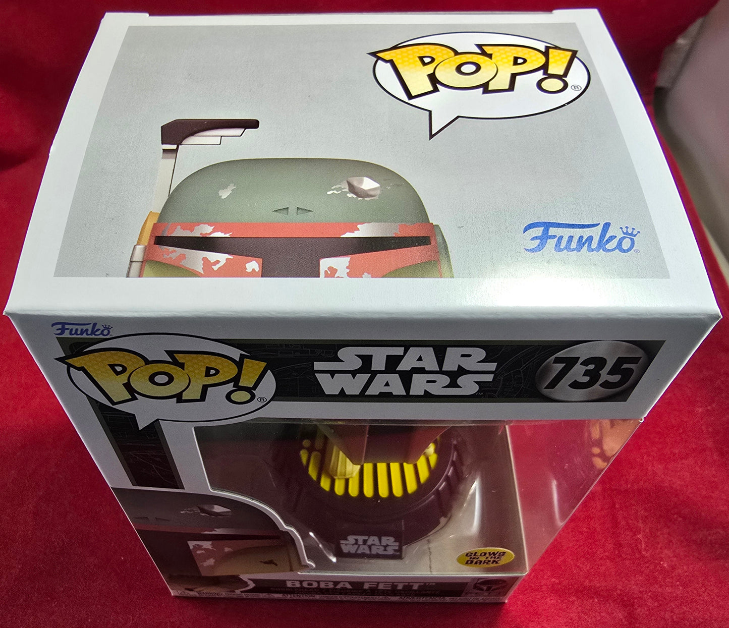 Boba Fett funko # 735 (nib) With pop protector