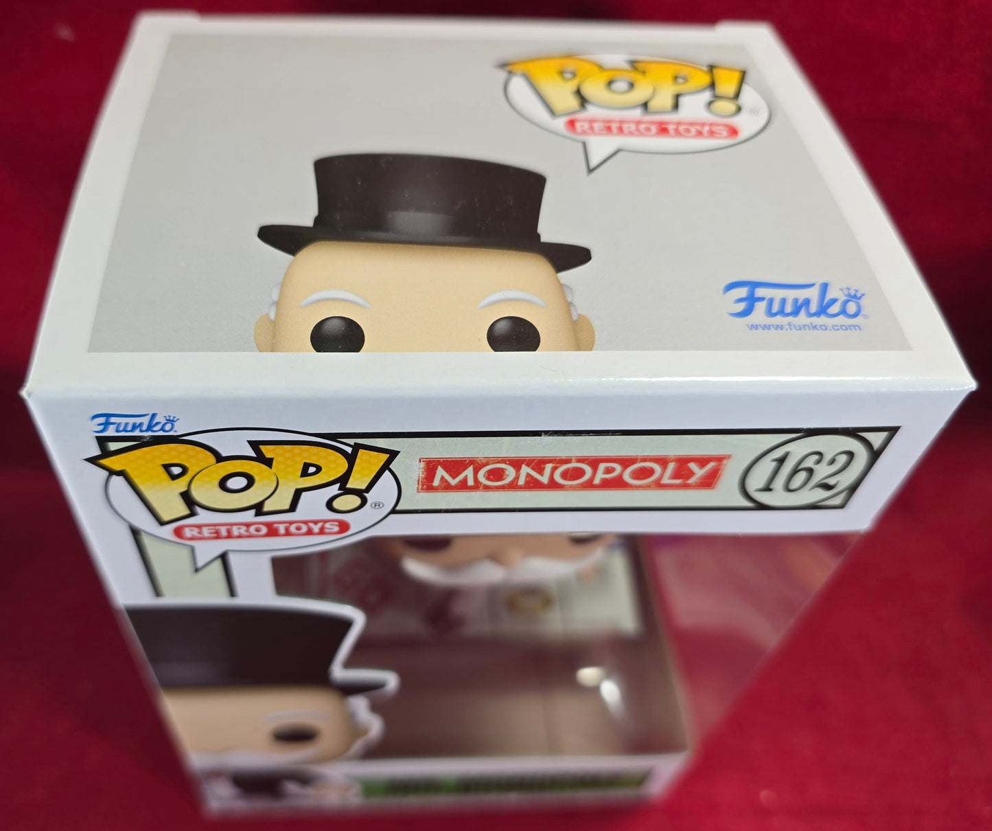 Mr. Monopoly funko # 162 (nib) With pop protector