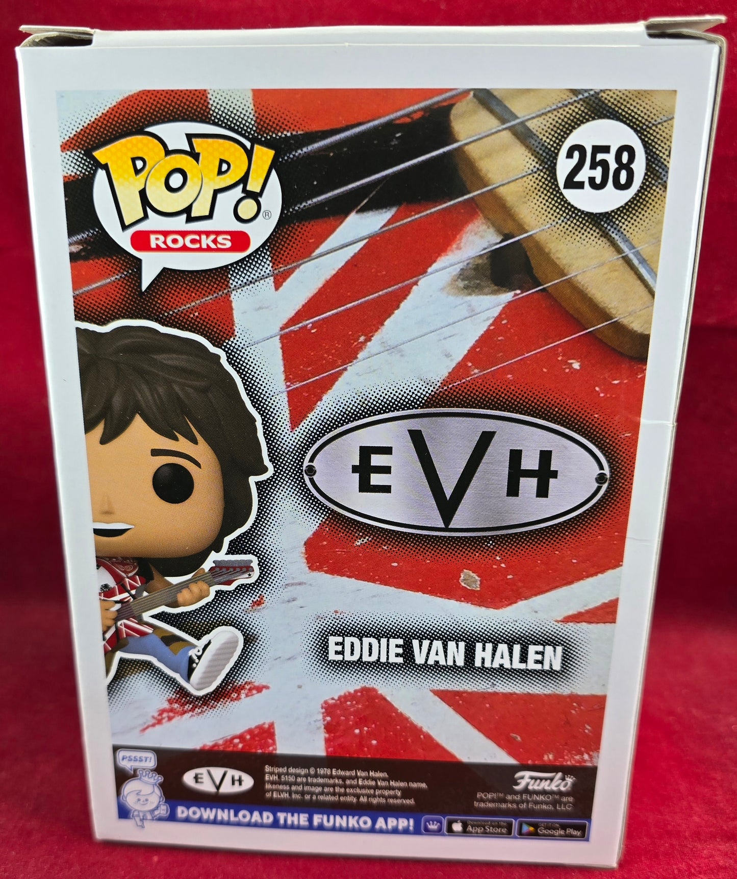 Eddie van halen funko # 258 (nib)
