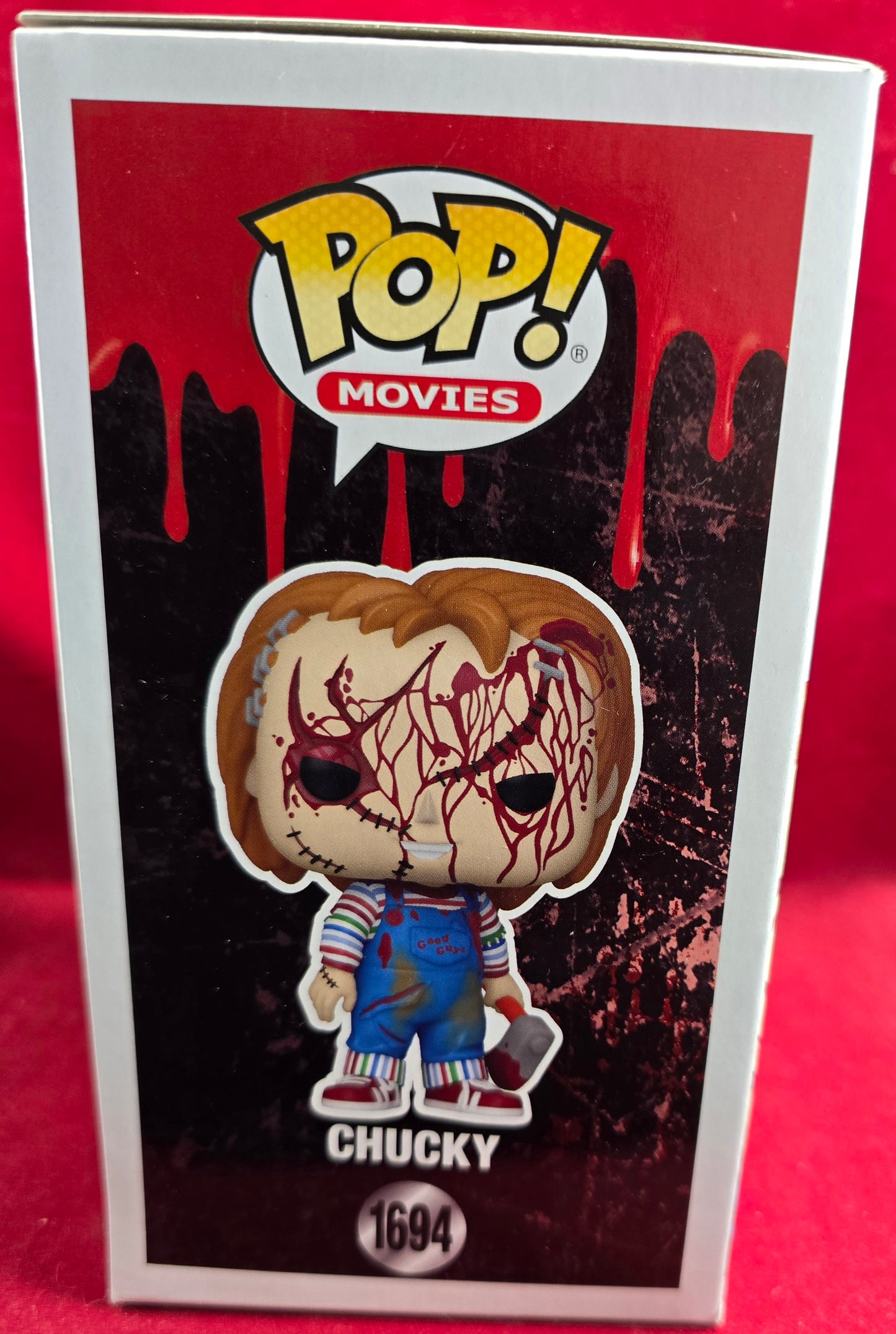 Chucky entertainment earth exclusive funko # 1694 (nib) With pop protector