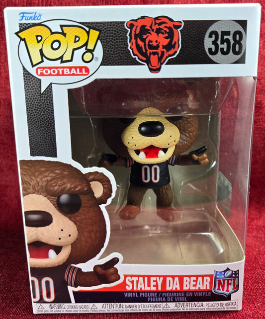 Funko! Football: Staley Da Bear # 358 (Nib)
With pop protector