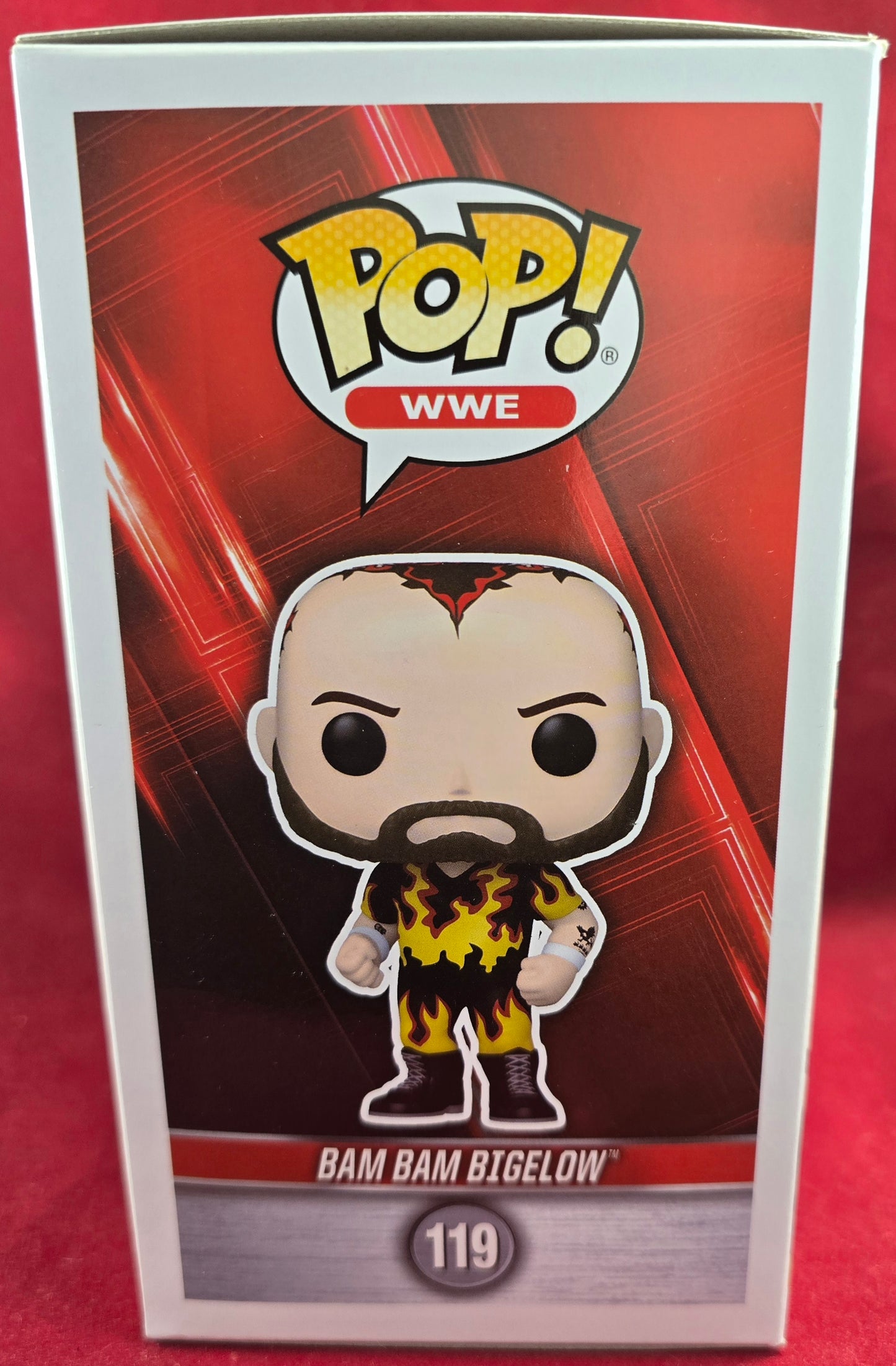 Bam Bam Bigelow walmart exclusive funko # 119 (nib) With pop protector