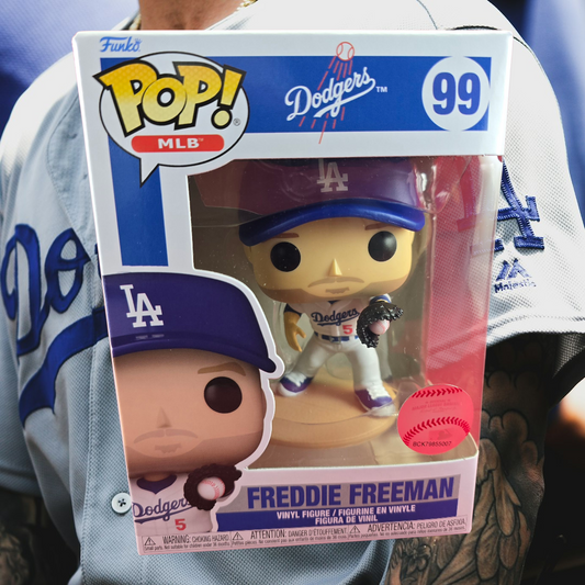 Freddie Freeman funko # 99 (nib) With pop protector