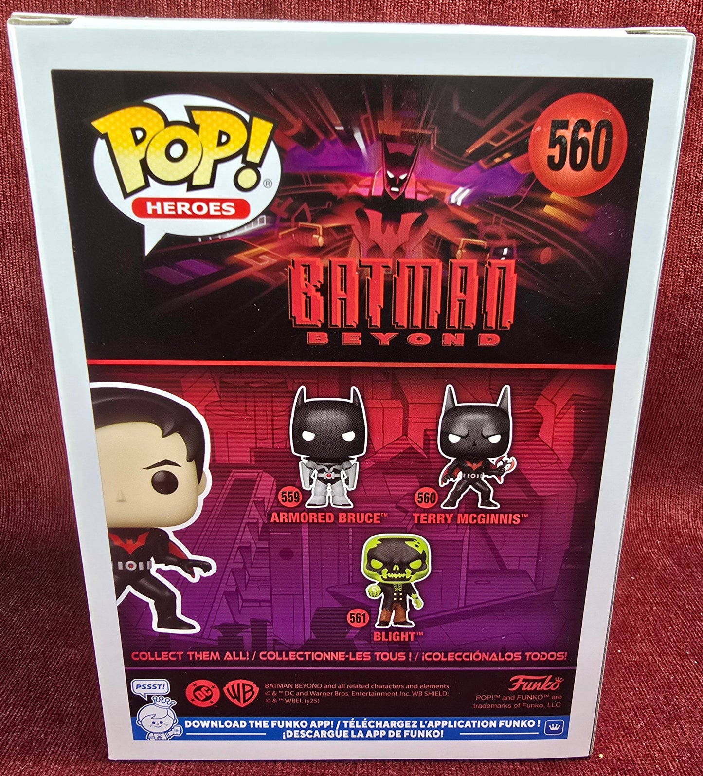 Funko Pop! Vinyl: Terry McGinnis # 560 (Nib)
With pop protector