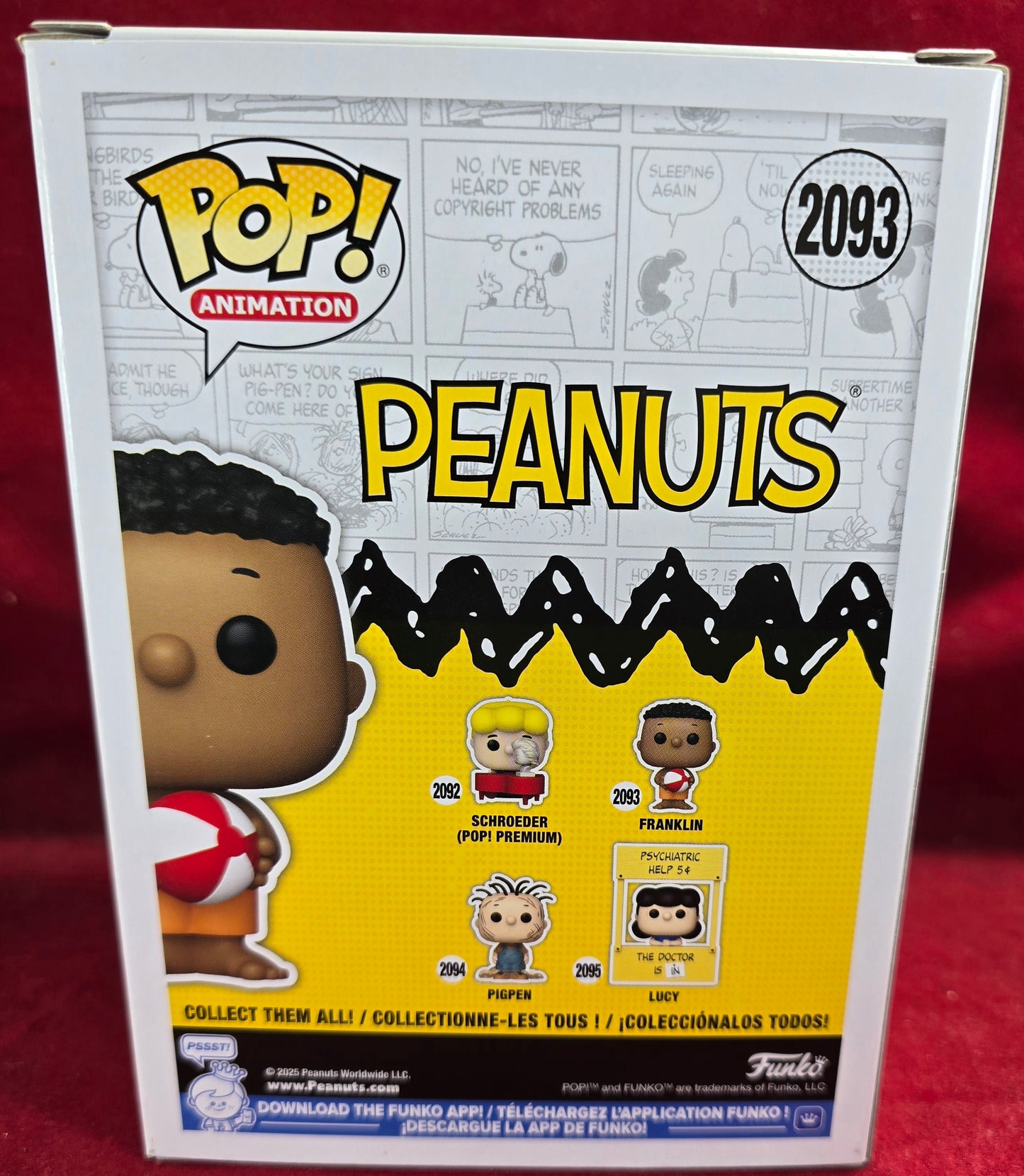 Franklin Funko #2093 (Nib)
With pop protector