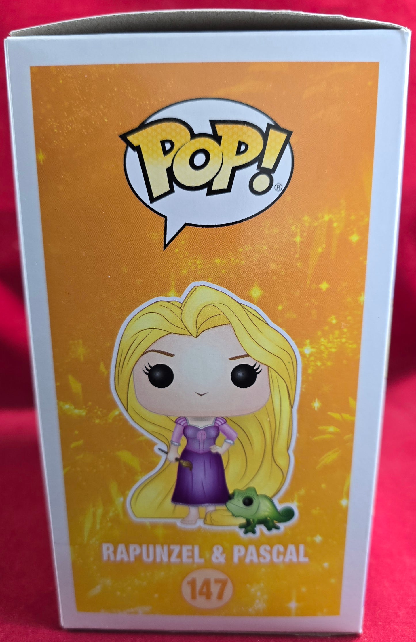 Rapunzel & Pascal funko # 147 (nib) With pop protector