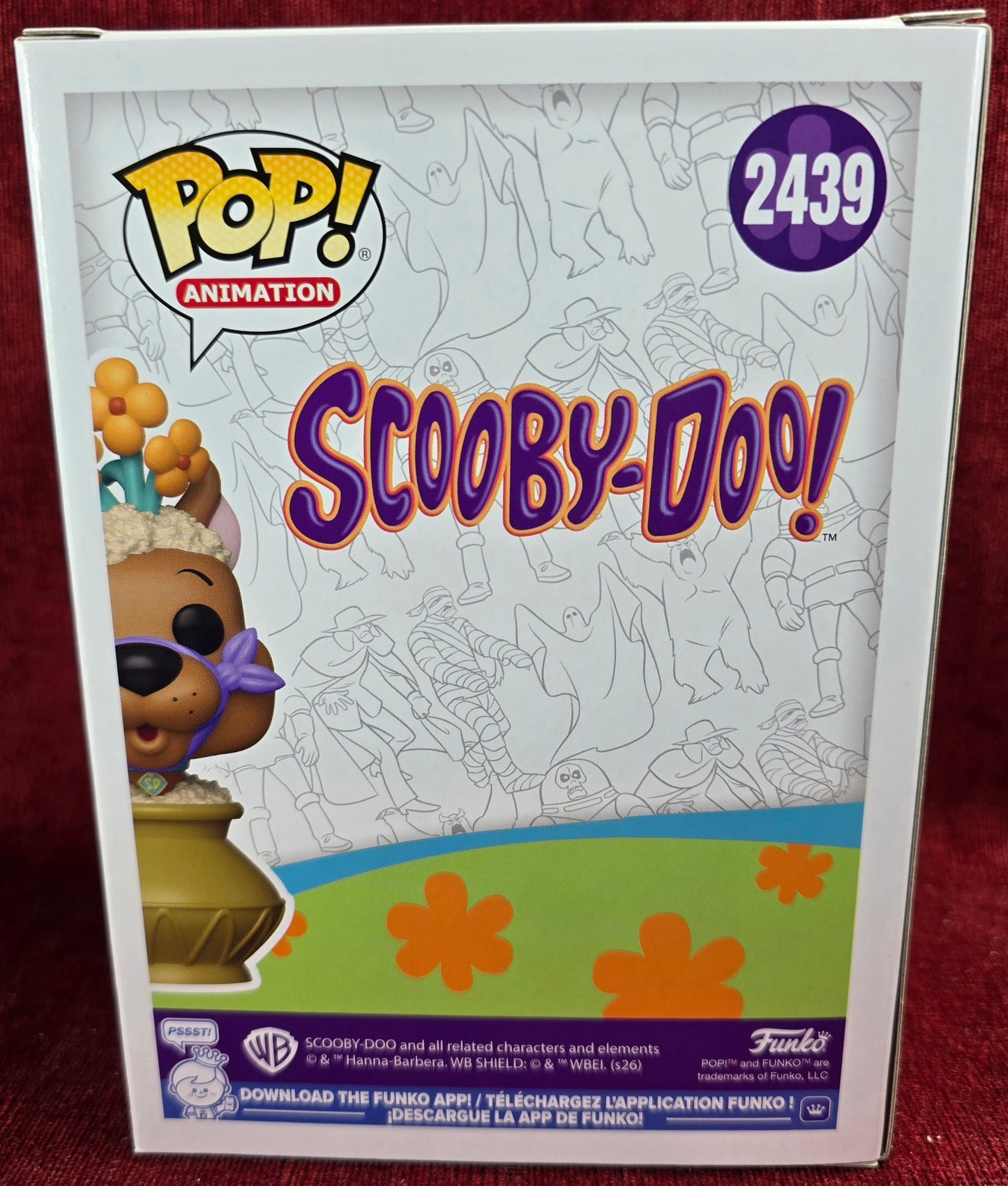 Funko! Television: Scooby-Doo # 2439 (Nib)
With pop protector