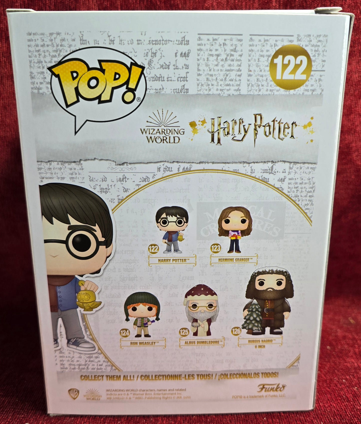 Funko Pop! Movies: Harry Potter # 122 (Nib)
With pop protector