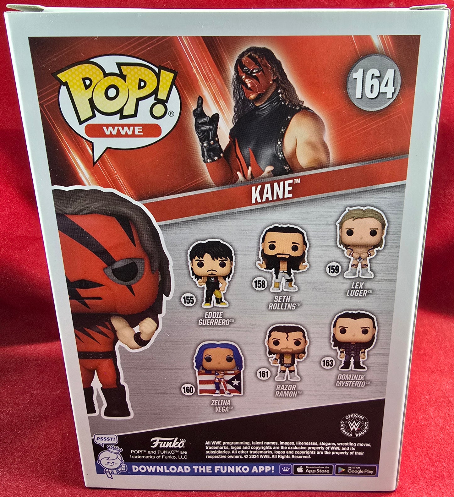 Kane fanatics exclusive funko # 164 (nib) With pop protector