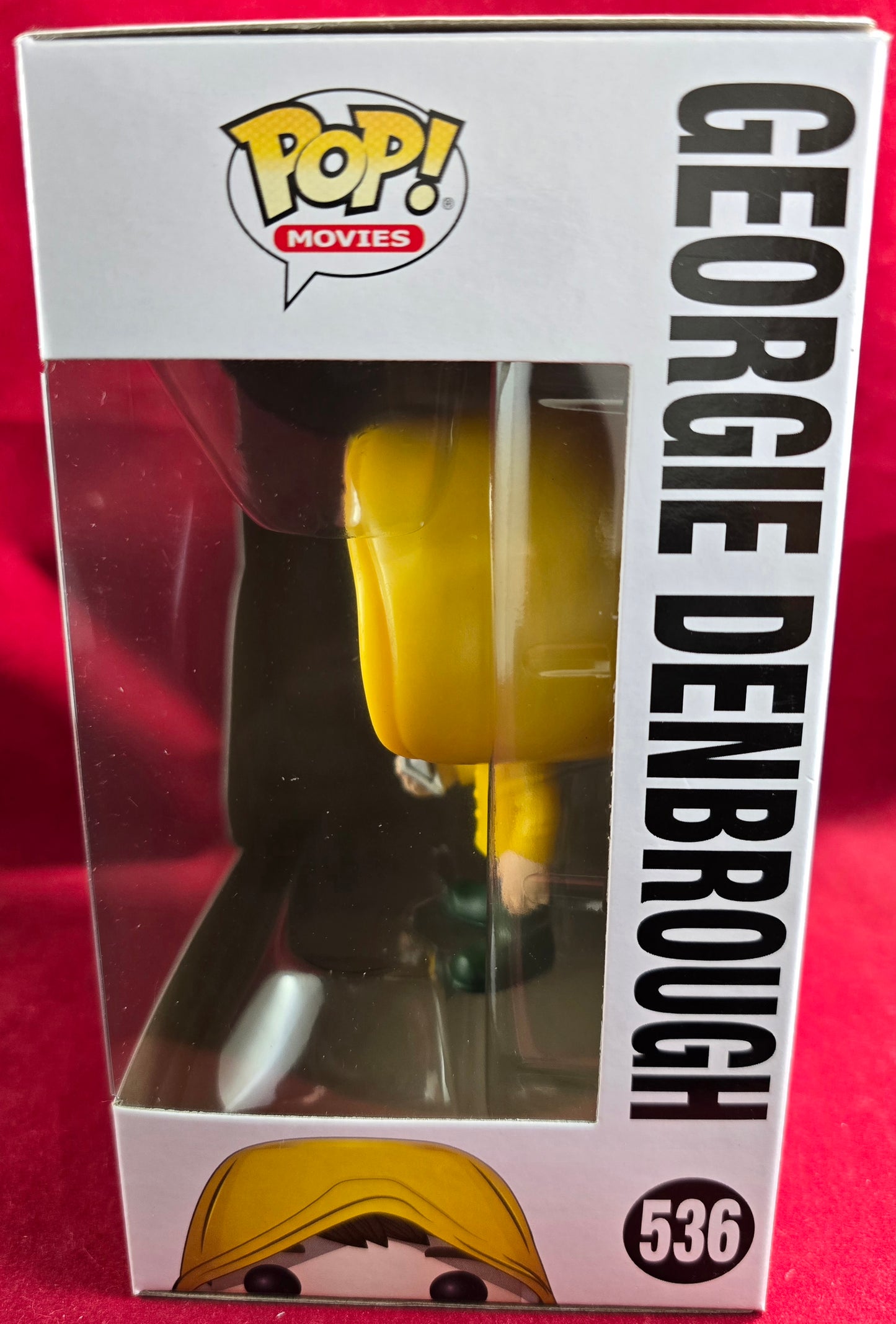 Georgie Denbrough funko # 536 (nib) with pop protector