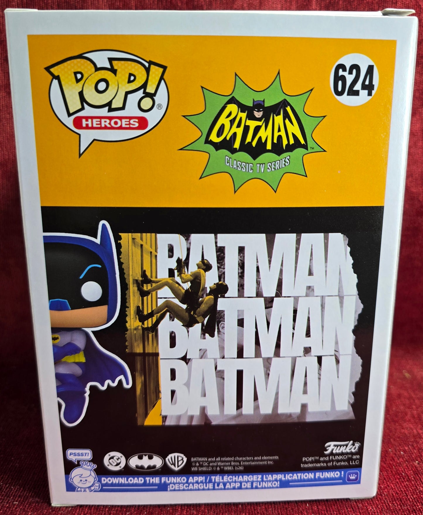 Funko Pop! Heroes: Batman # 624 (Nib)
With pop protector