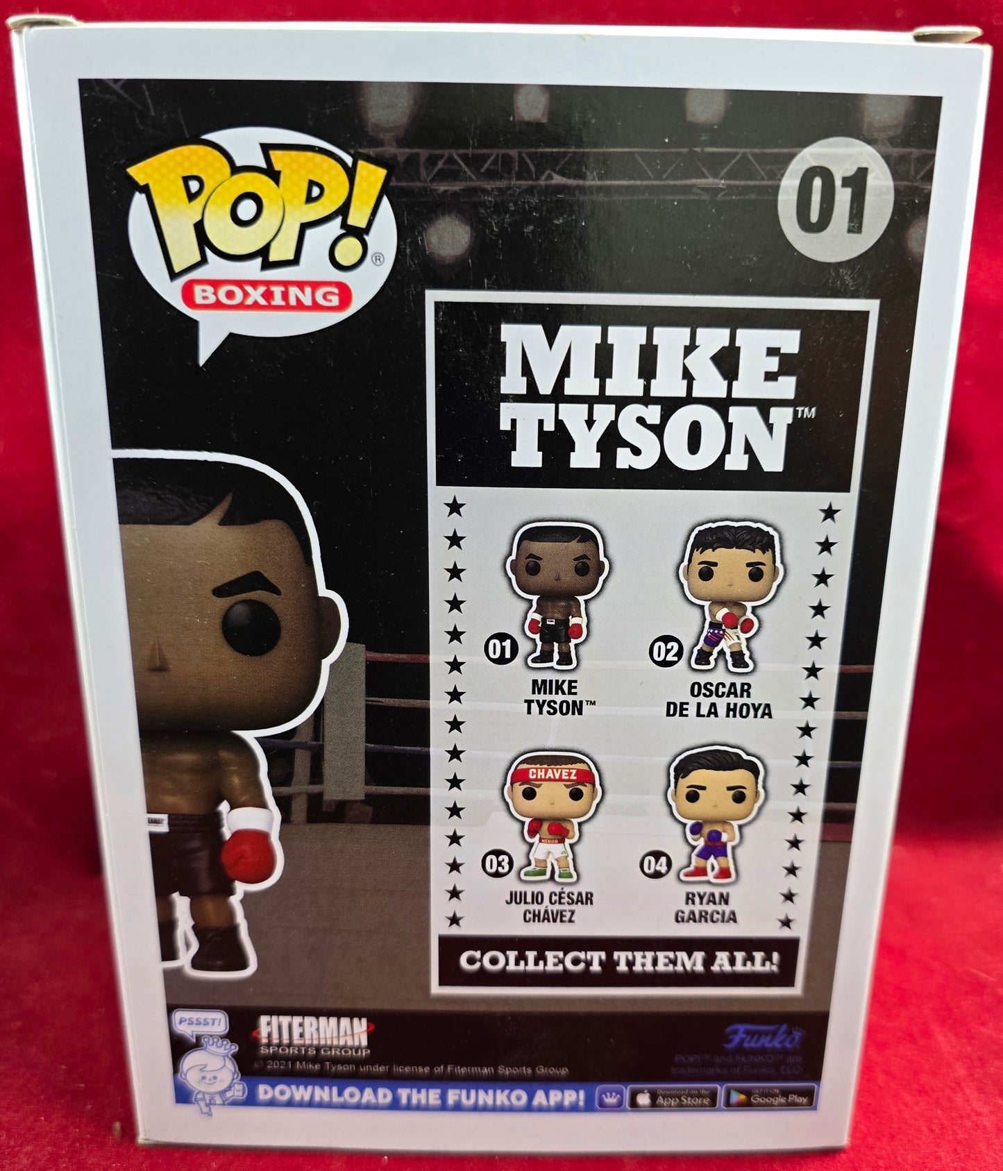 Mike Tyson funko # 01 (nib) With pop protector