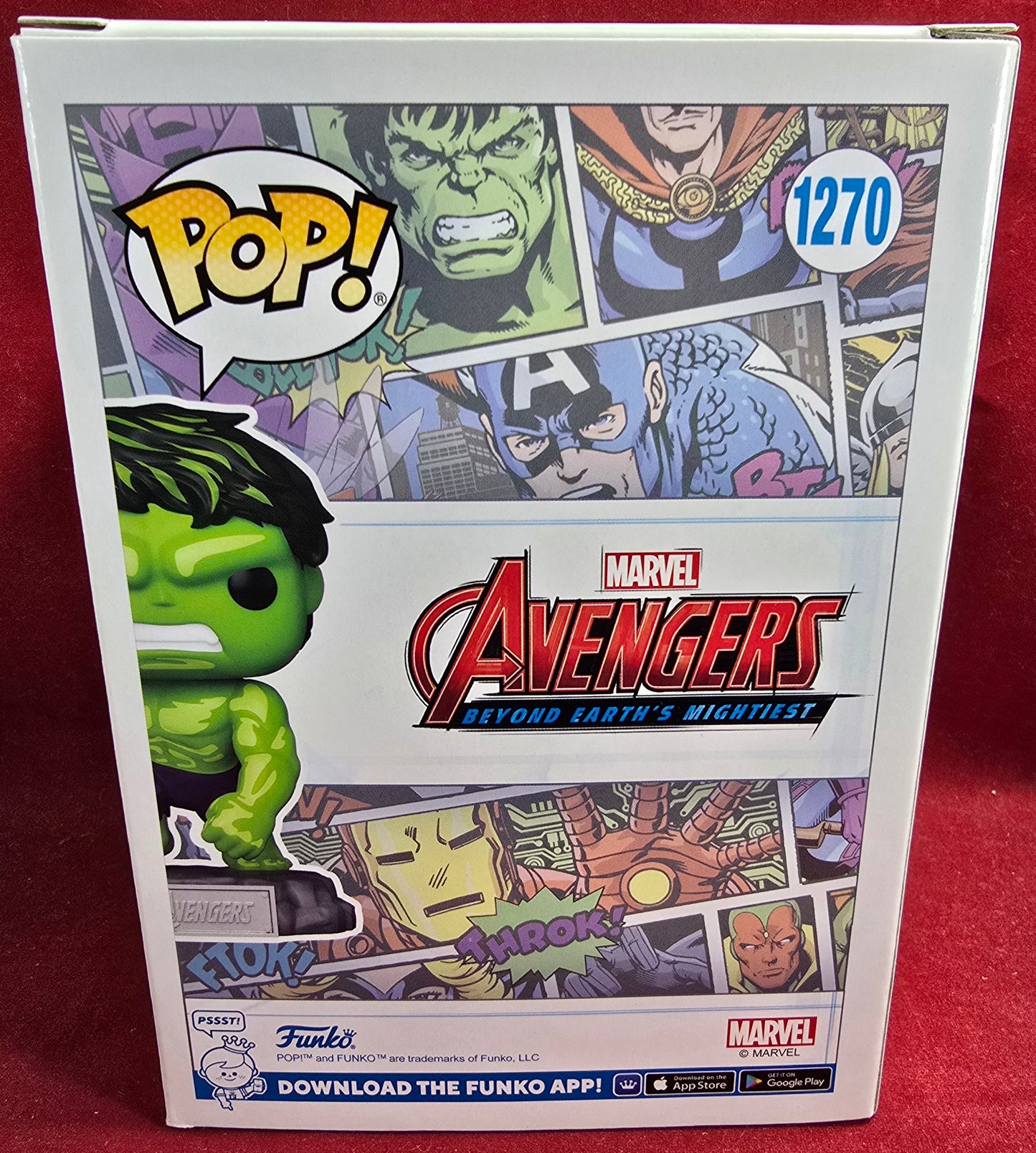 Funko Pop! Hulk #1270 (Nib)
With pop protector
