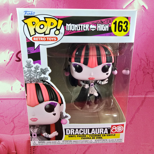 Draculaura funko # 163 (nib) with pop protector