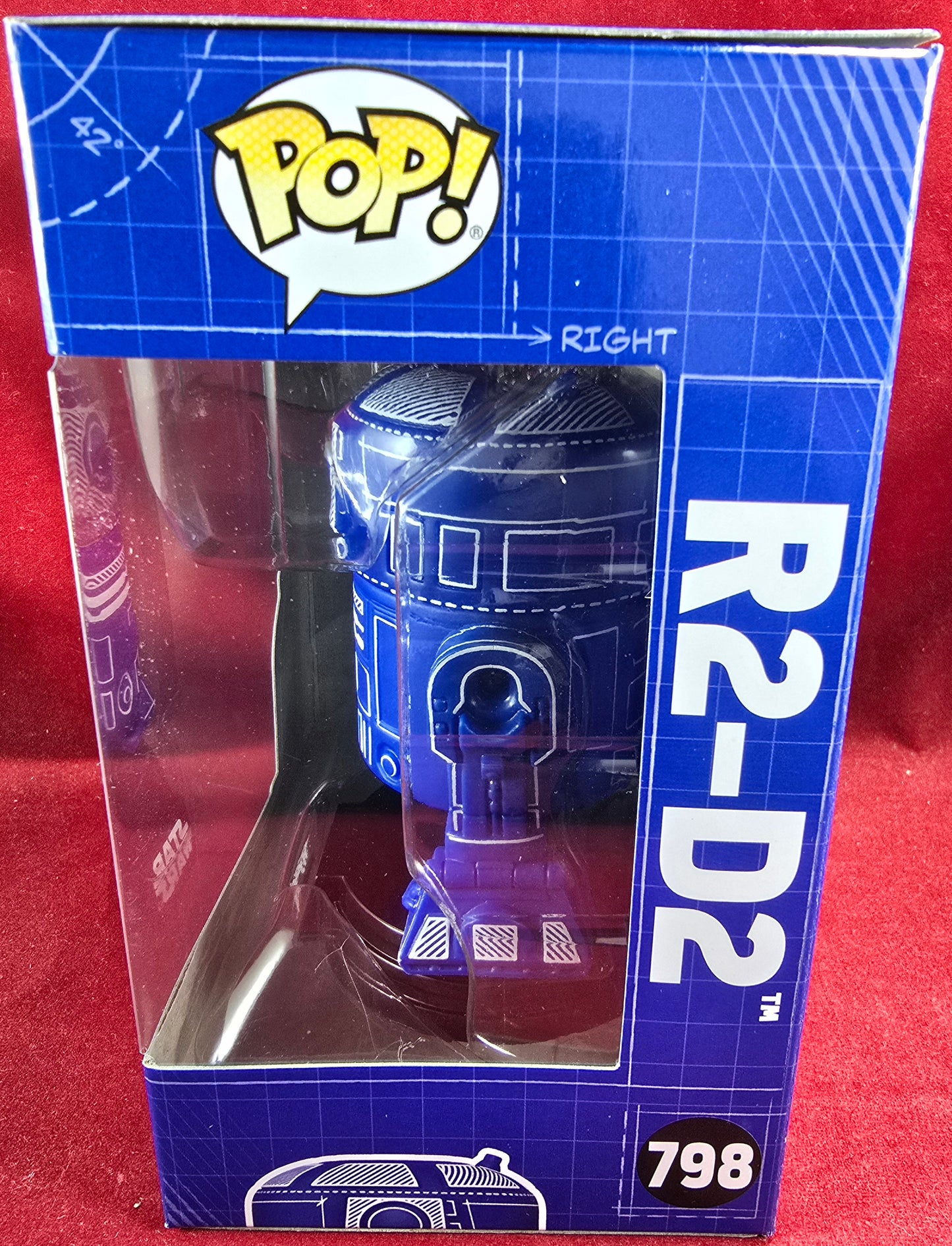 R2-D2 funko # 798 (nib) With pop protector