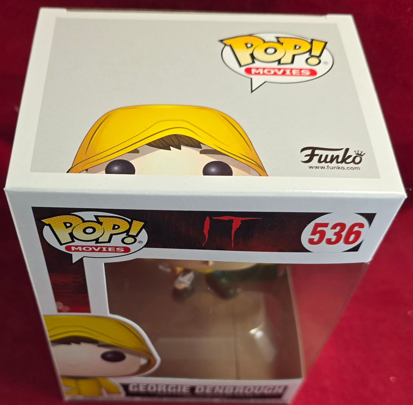 Georgie Denbrough funko # 536 (nib) with pop protector