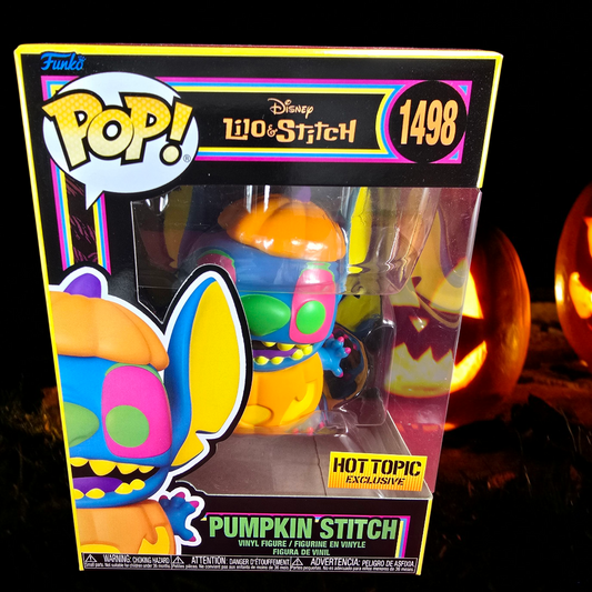 Pumpkin Stitch hot topic exclusive funko # 1498 (nib) with pop protector