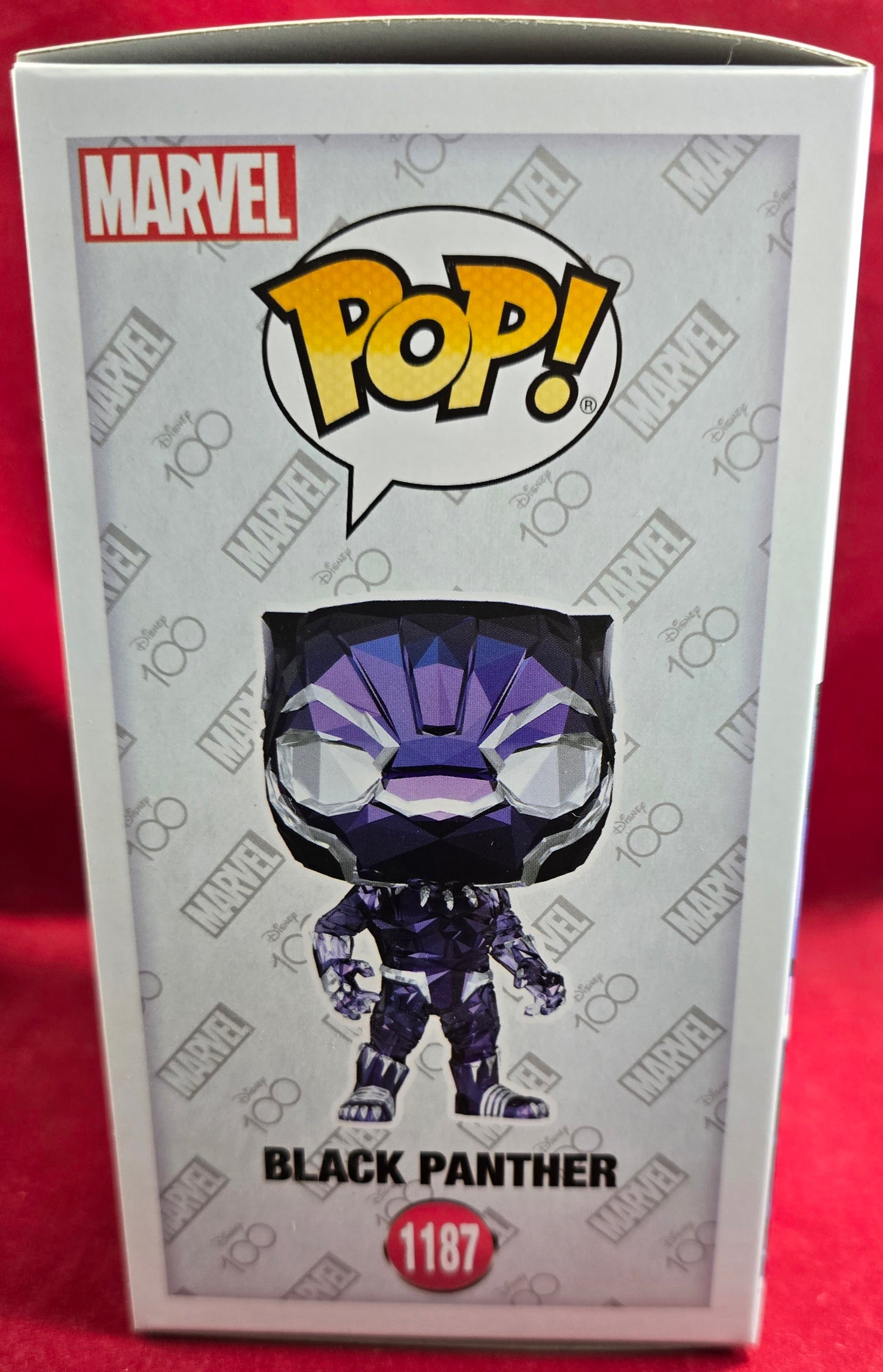 Black panther funko exclusive # 1187 (nib) With pop protector