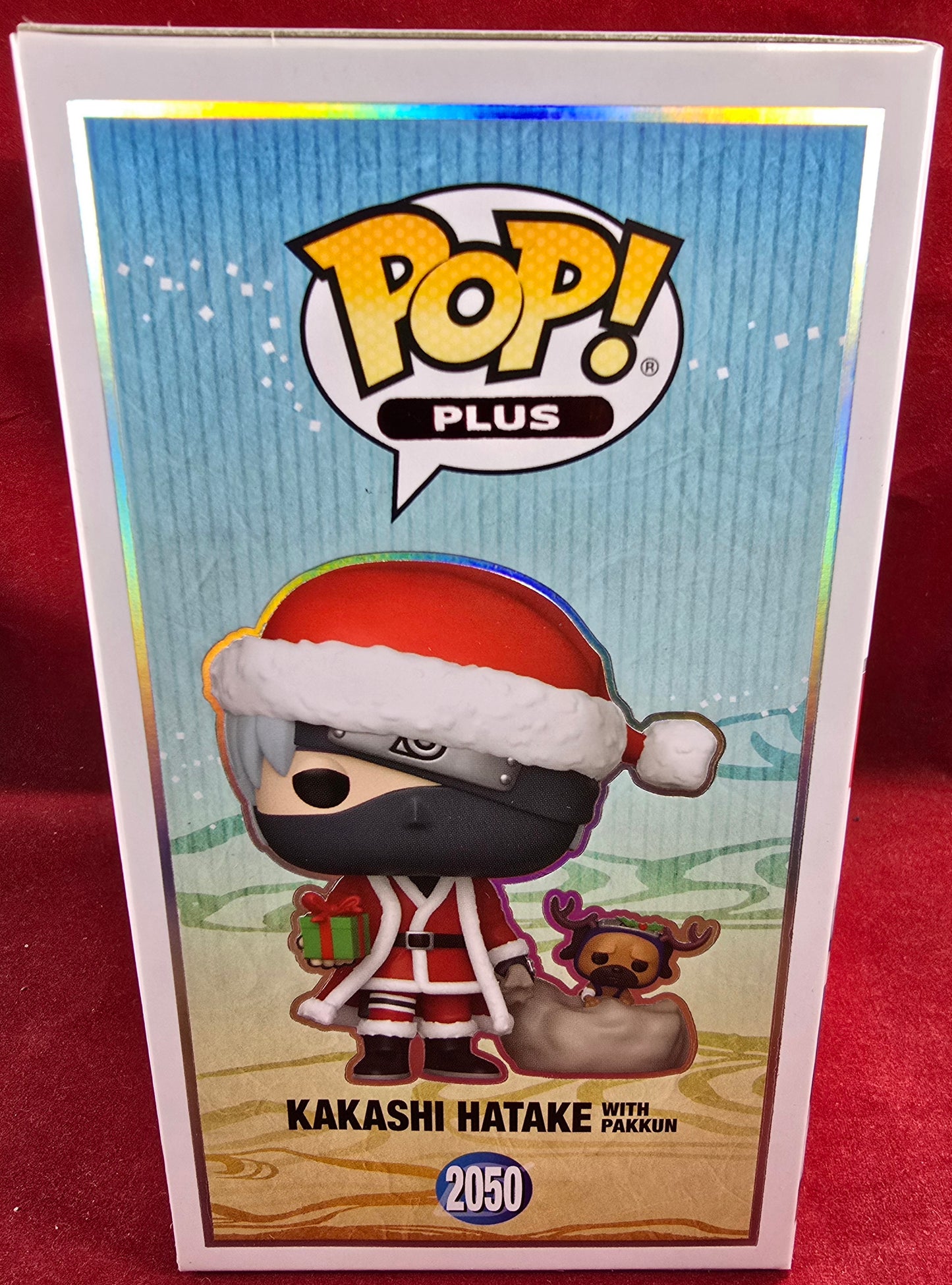 Kakashi Hatake with Pakkun funko # 2050 (nib) With pop protector