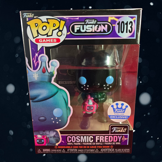 Cosmic Freddy funko exclusive # 1013 (nib) With pop protector