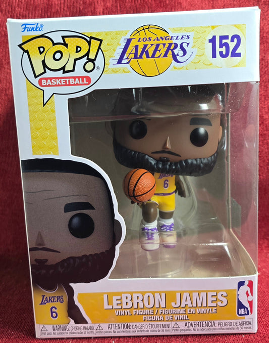 Funko Pop! Basketball: Lakers LeBron James  # 152 (Nib)
With pop protector