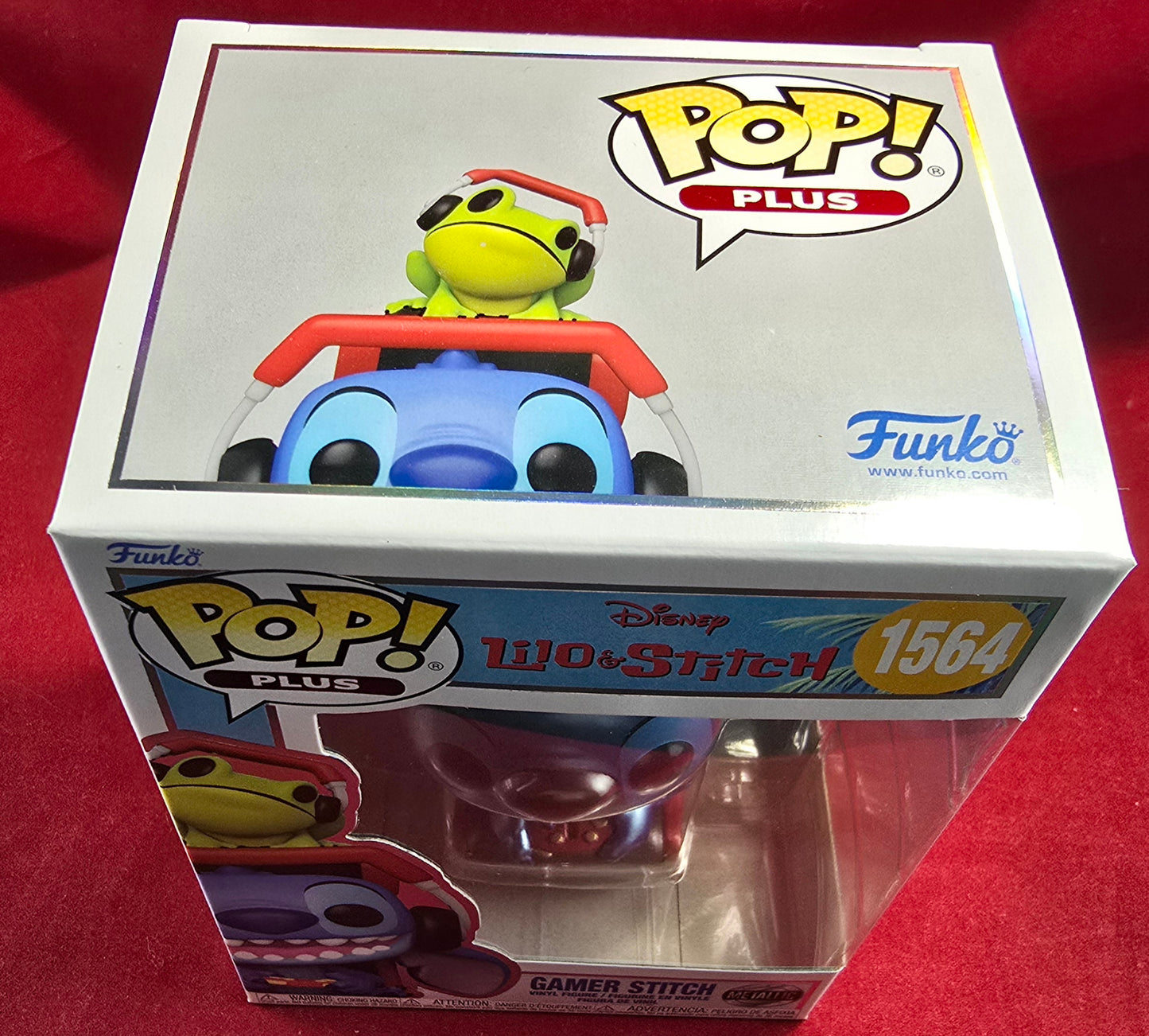 Gamer stitch funko # 1564 (nib) With pop protector
