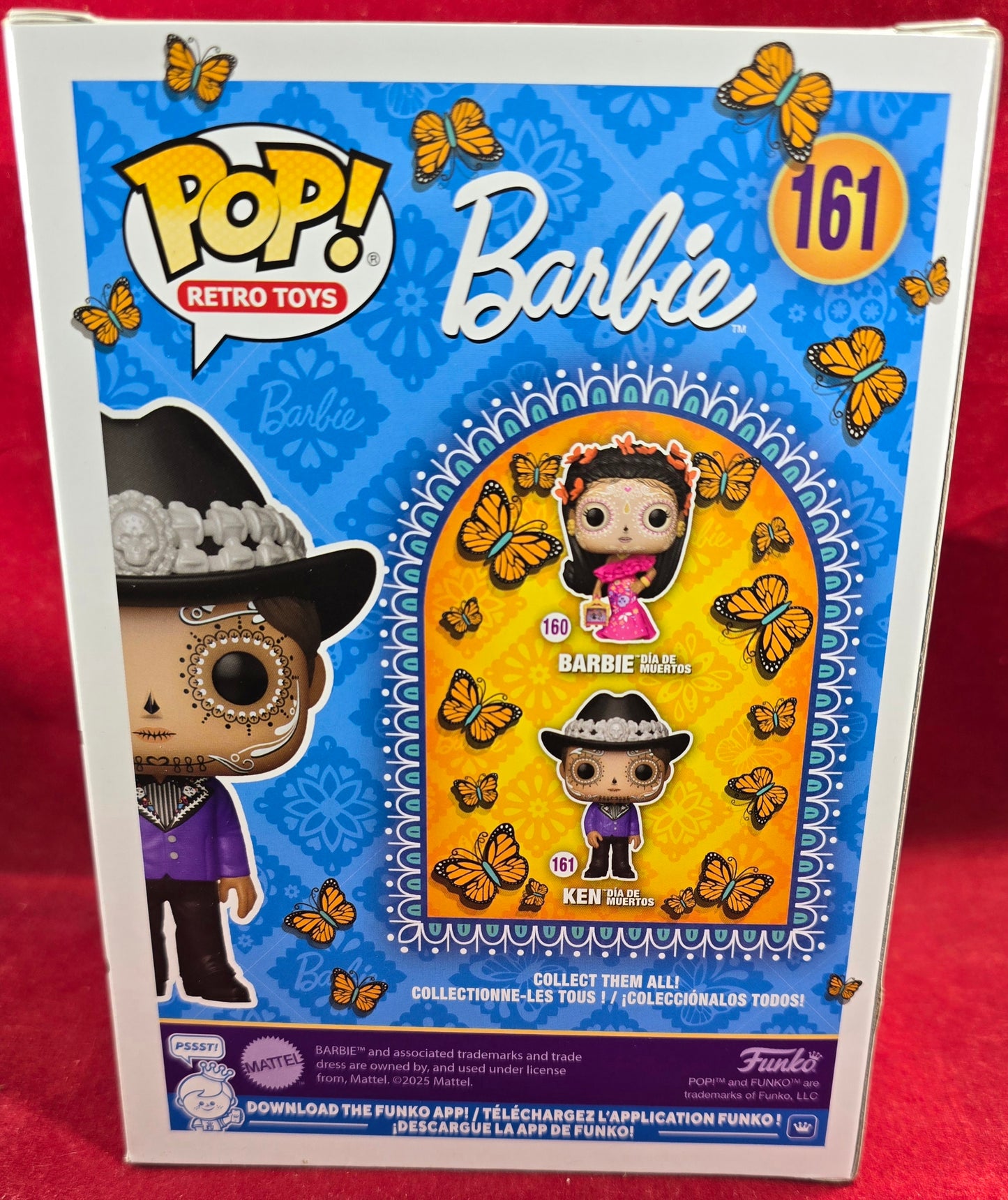 Ken Barbie funko # 161 (nib) With pop protector