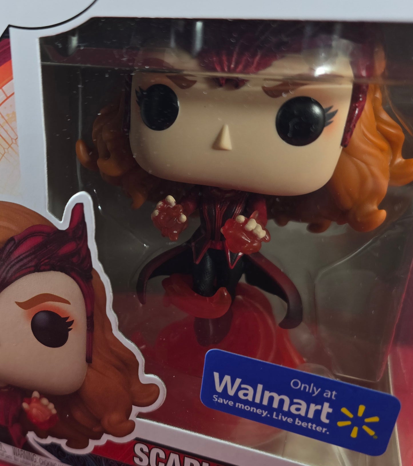 Scarlet Witch walmart exclusive funko # 1034 (nib) With pop protector