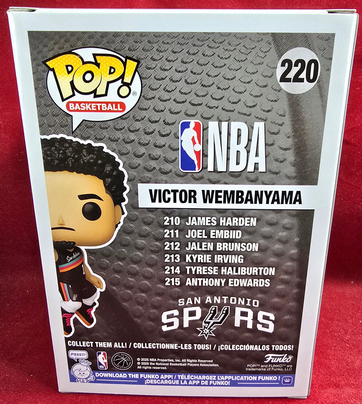 Funko Pop! Victor Wembanyama Exclusive Funko #220 (Nib
With pop protector