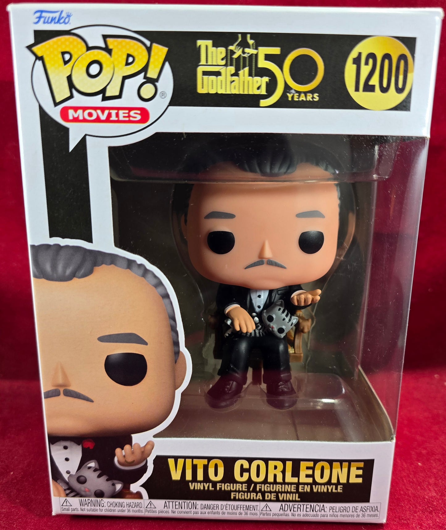 Vito Corleone funko # 1200 (nib) With pop protector