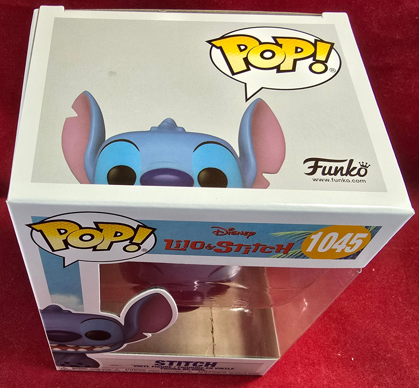 Stitch funko # 1045 (nib) With pop protector