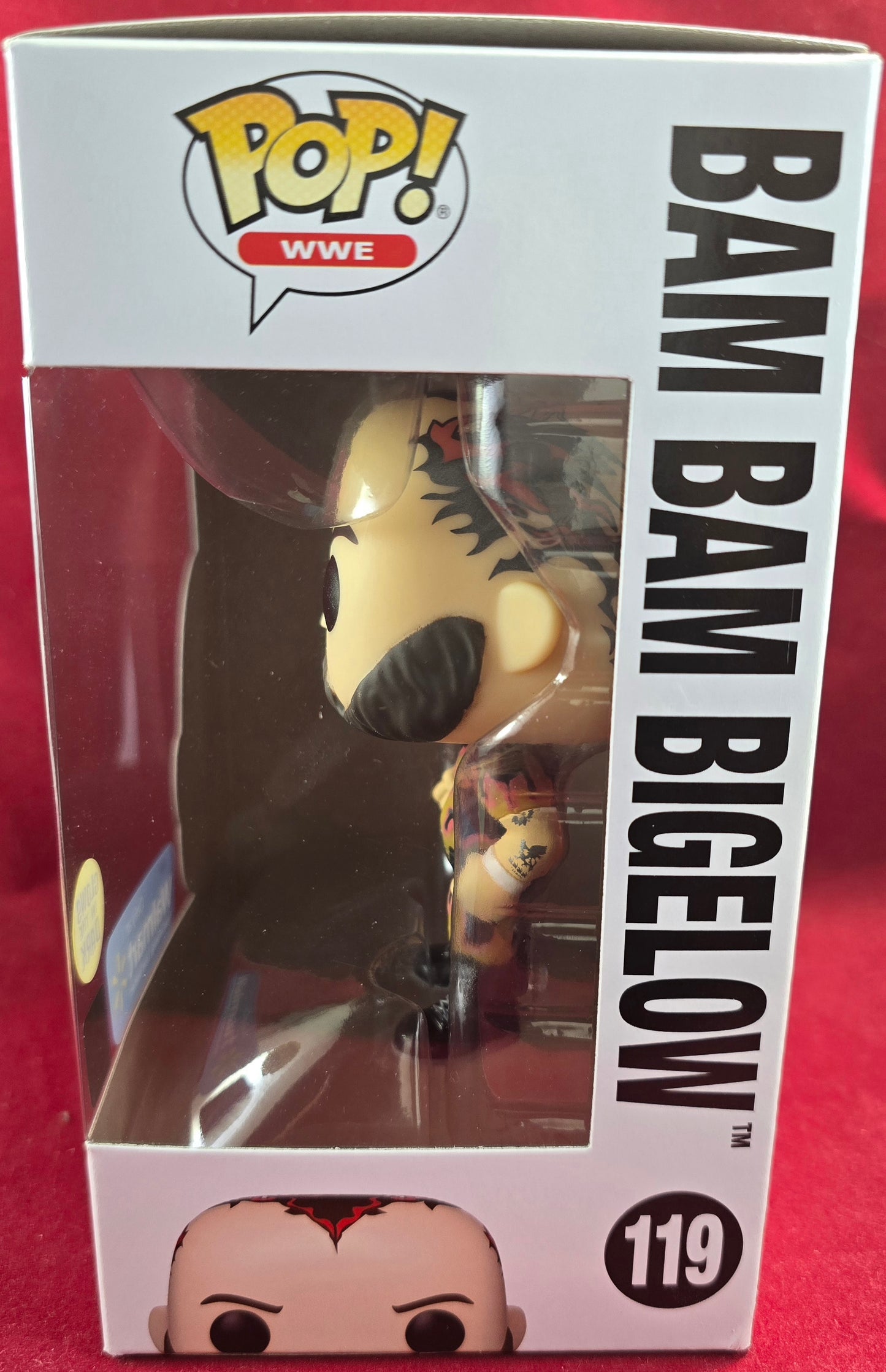Bam Bam Bigelow walmart exclusive funko # 119 (nib) With pop protector
