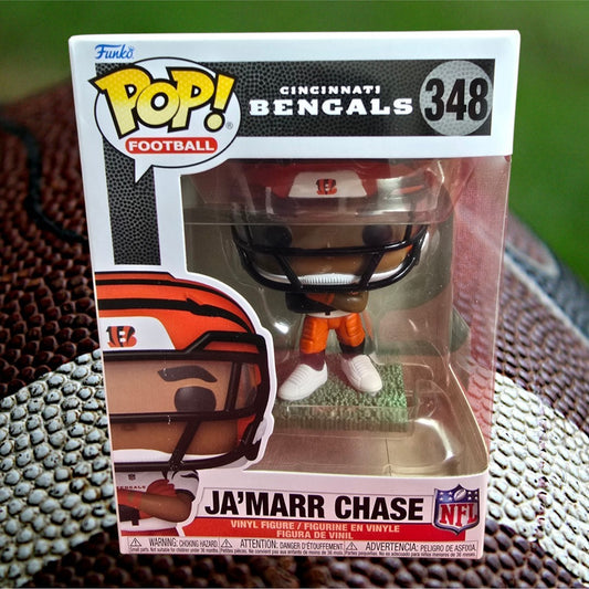 Funko POP! Football: Ja'Marr Chase # 348 (Nib)
With pop protector