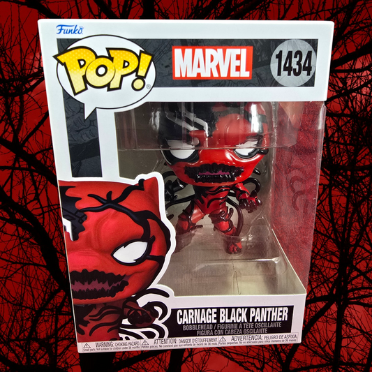 Funko Pop! Vinyl: Carnage Black Panther # 1434 (Nib)
With pop protector