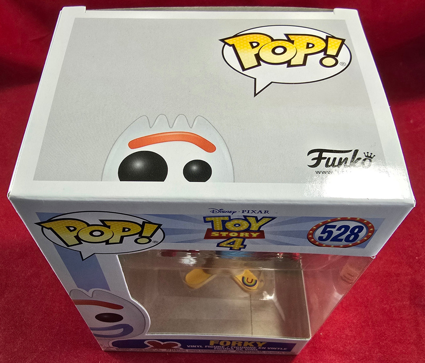 Forky funko # 528 (nib) With pop protector