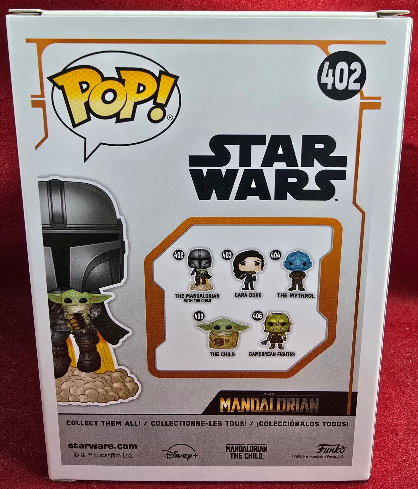 Funko Pop! Vinyl: The Mandalorian with the Child #402 (Nib)
With pop protector